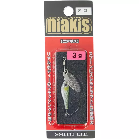 Блешня Smith Niakis 48mm 3.0g #03, фото , изображение 2